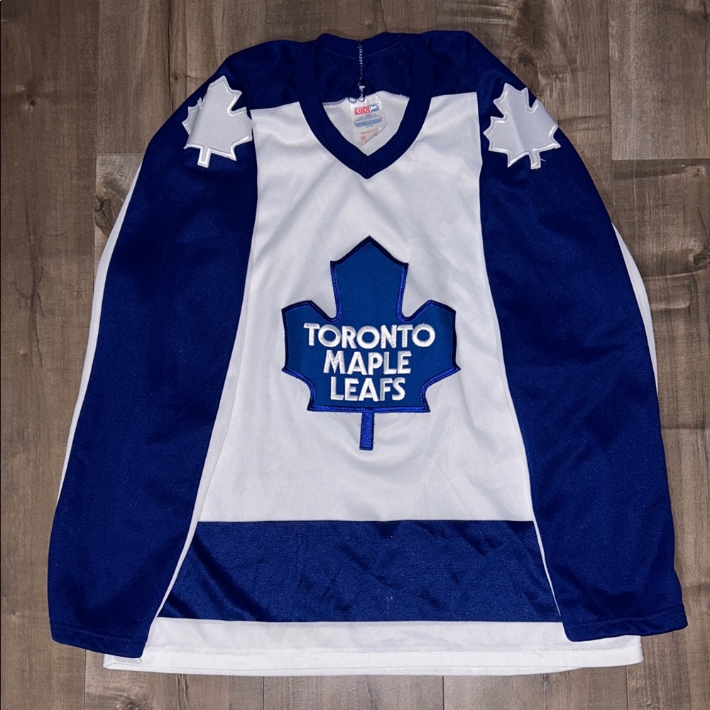 CCM Blue and White Jersey